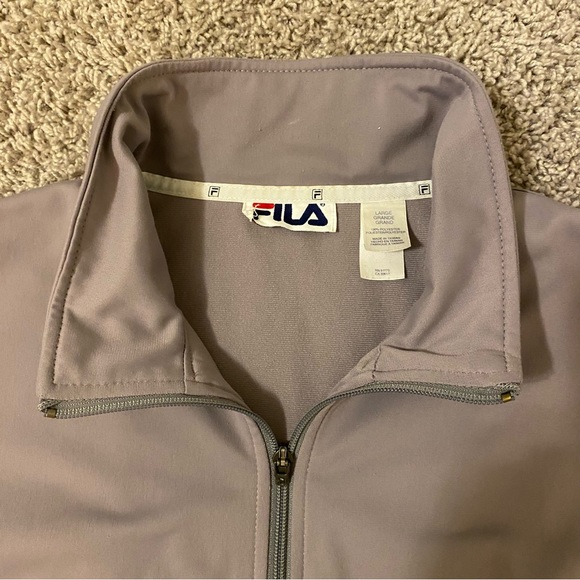 FILA - Vintage Zip-Up Track Jacket - Size L - Picture 2 of 12